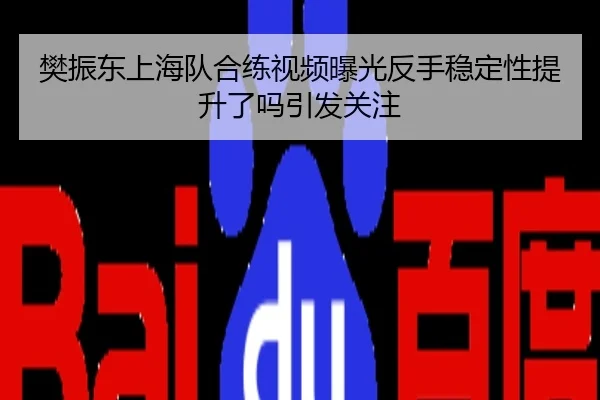 樊振东上海队合练视频曝光反手稳定性提升了吗引发关注